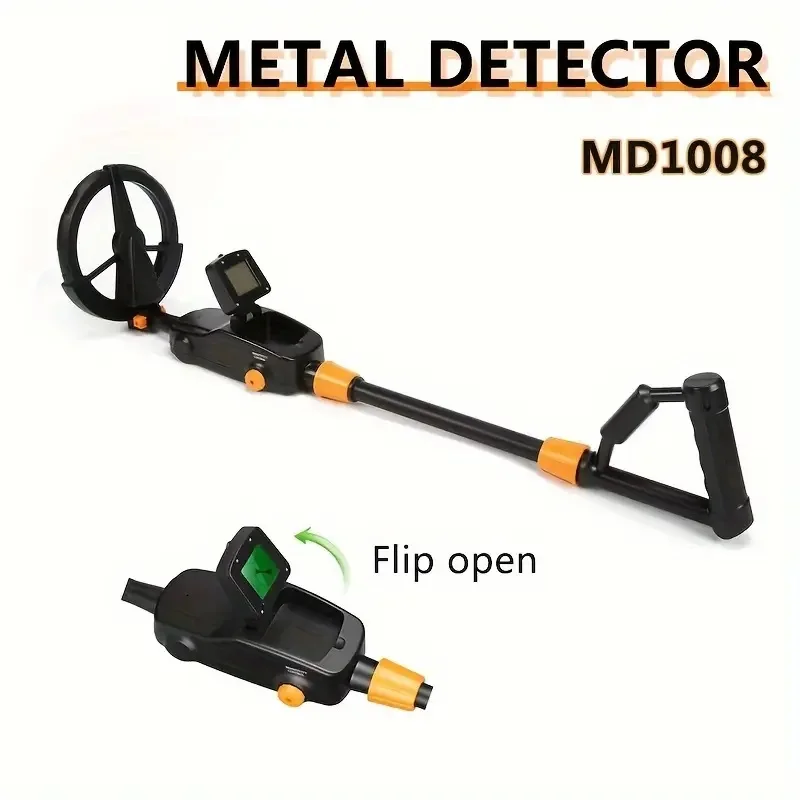 

7,4-дюймовые водонепроницаемые детские металлоискатели, детектор золота, легкая поисковая катушка (24 "-35"), регулируемый металлоискатель