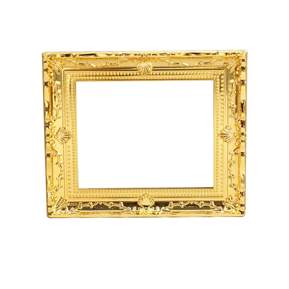

Simulation Frame Miniature Decoration House Photo Furniture Delicate Frames Plastic Scene Layout Adorn