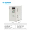 G-Penny 공랭식 스핀들 키트, 세라믹 볼 베어링, 사각 스핀들, ER25 콜릿, 4.0kw 주파수 드라이브, 300hz, 4 개 6