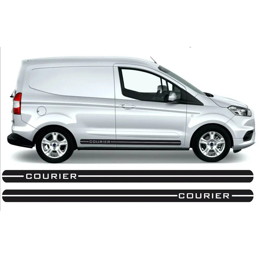 2 قطعة لفورد COURIER ST الجانب المشارب RS الرياضة الشارات ملصقات الرسومات hv-320