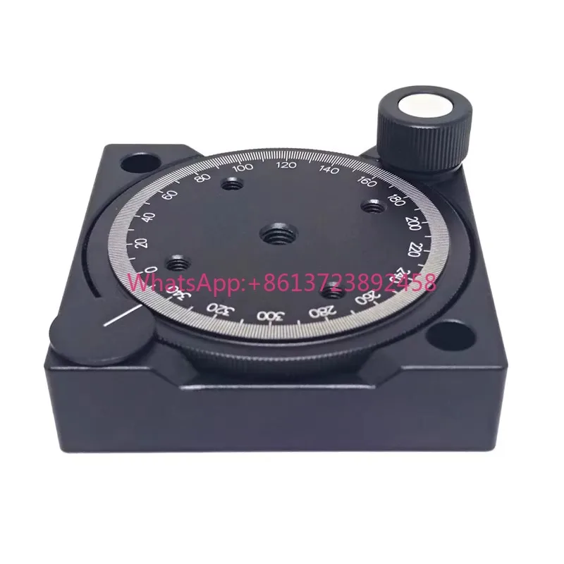 PDV manual rotating 360-degree turntable for testing instruments