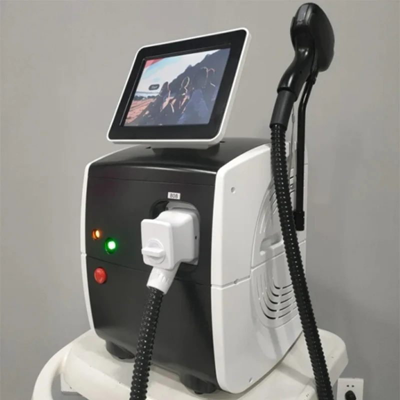 OEM Beauty Salon Equipment Permanent Ice Titanium Epilator 808nm Diode Laser Hair Removal Machine With Factory Price