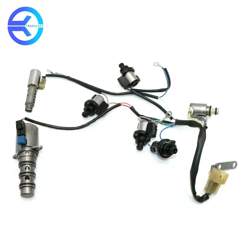 OEM TR690 31825AA052 31706AA030 31706AA033 Transmission Solenoid Kit With Harness Fit For 2009-2015 Subaru CVT Outback Forester