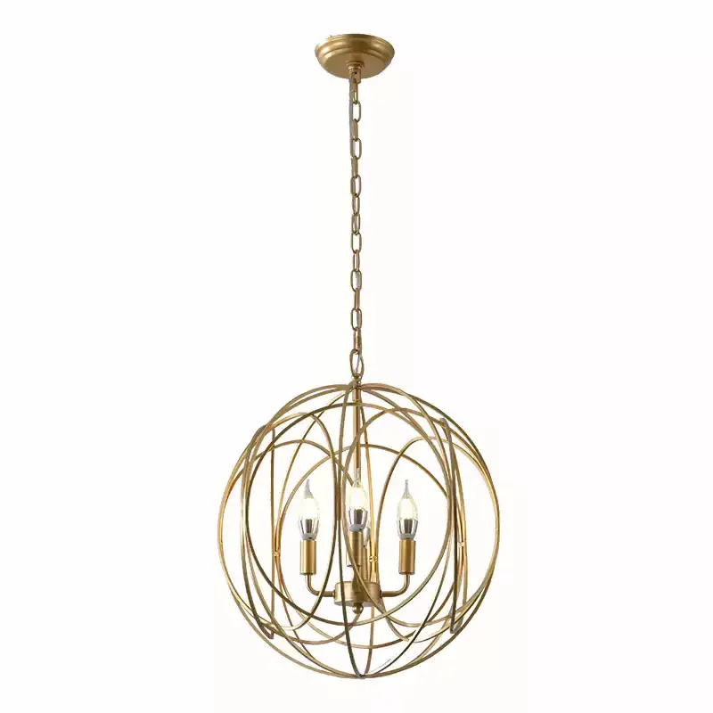 

Rural bedside hollow creative chandelier French light luxury villa B & B porch study restaurant