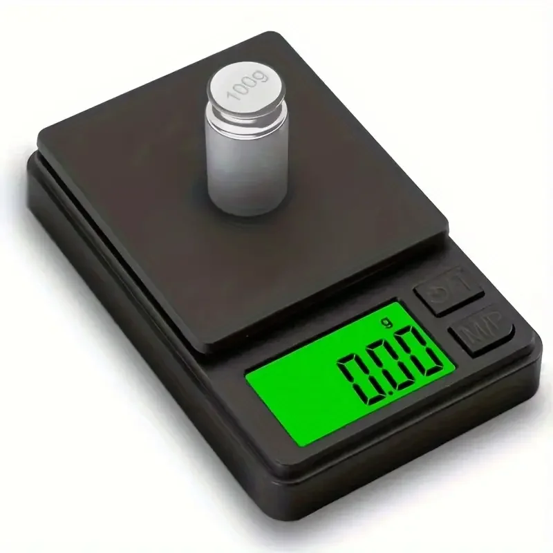 500g High Precision Mini Digital Pocket Scale Jewelry Scale Portable LCD Backlight Electronic Scale Weighing Tool