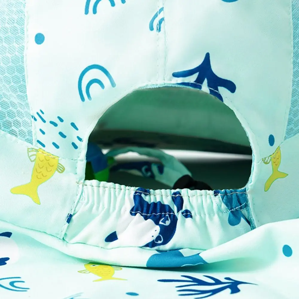 

New Breathable Summer Children's Sun Hat Thin Wide-brimmed Girls' Fisherman's Hat UV Protection Sunscreen Tools