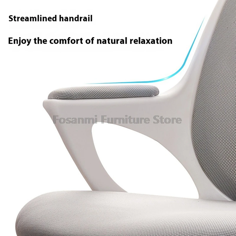 Ergonomic Breathableตาข่ายเก้าอี้สํานักงานพร้อมรองรับเอวปรับหมุนโต๊ะเก้าอี้โยกHome Gaming Studyเก้าอี้คอมพิวเตอร์