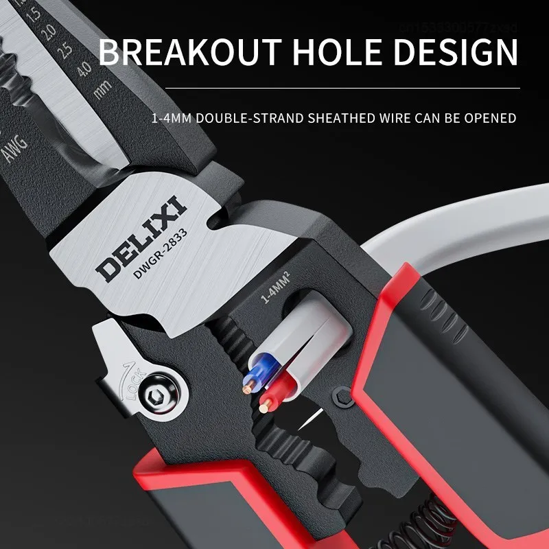 Xiaomi Electrician Special Tool Multi-function Wire Stripper Cutter Pliers Wire Cutter Wire Cutters Wire Stripper Pliers Repair