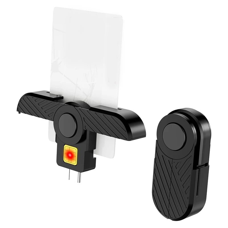 New USB C CAC Card Reader, Foldable CAC Reader USB C Secure Access For Ids And Smart Cards For Mac OS, Windows,Linux