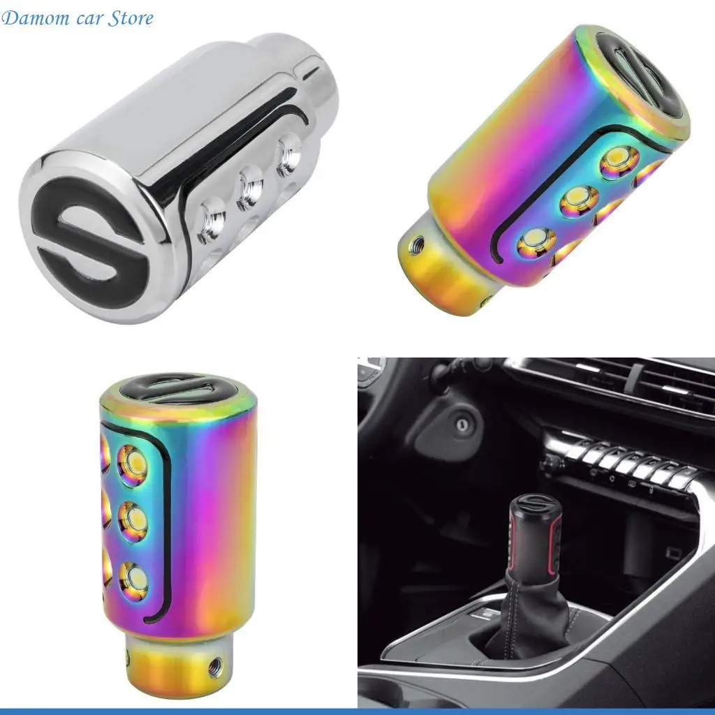 

A2UC Manual Gear Shifts Lever Knob Gearstick Handball Shifter Lever Handle Car Inner Enhancement Decoration Accessories