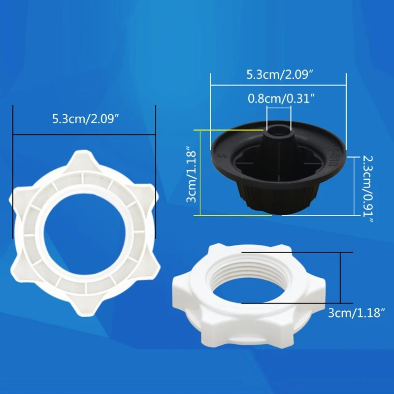 Screw Nut Collection Plastic Fan Nut Set Fan Fixing Nut Fan Repair