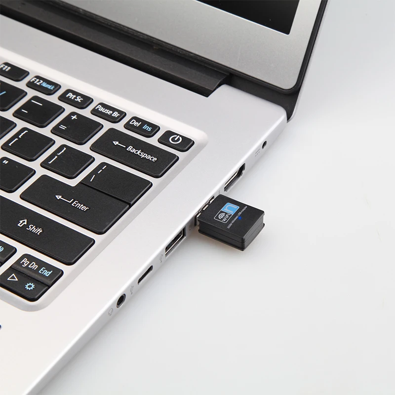 USB 2.0 WiFi Adapter 300M 2.4GHz Wi-Fi Dongle Antenna Mini Wireless Receiver Ethernet PC Computer Laptops Network Card