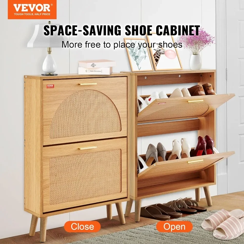 Shoe Storage Cabinet for Entryway, 23.6