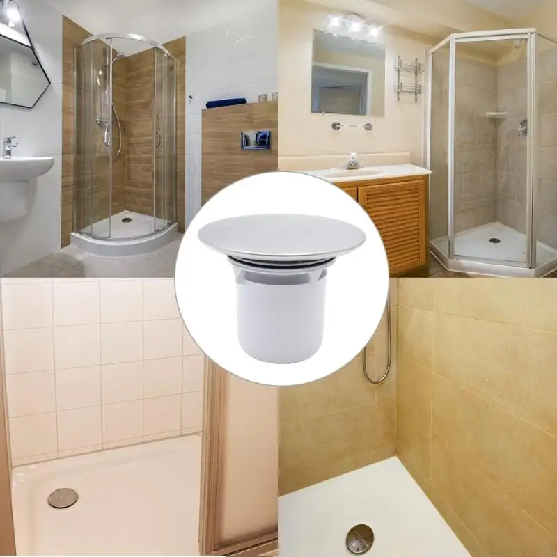 F92B Nắp thoát nước vòi sen có thể tháo rời Phòng tắm Vòi sen nắp bẫy chất thải Dễ sử dụng