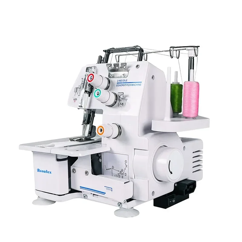 Rosatex 757s Household Double Needle Three-Thread Zig Zag Interlock Sewing Machine