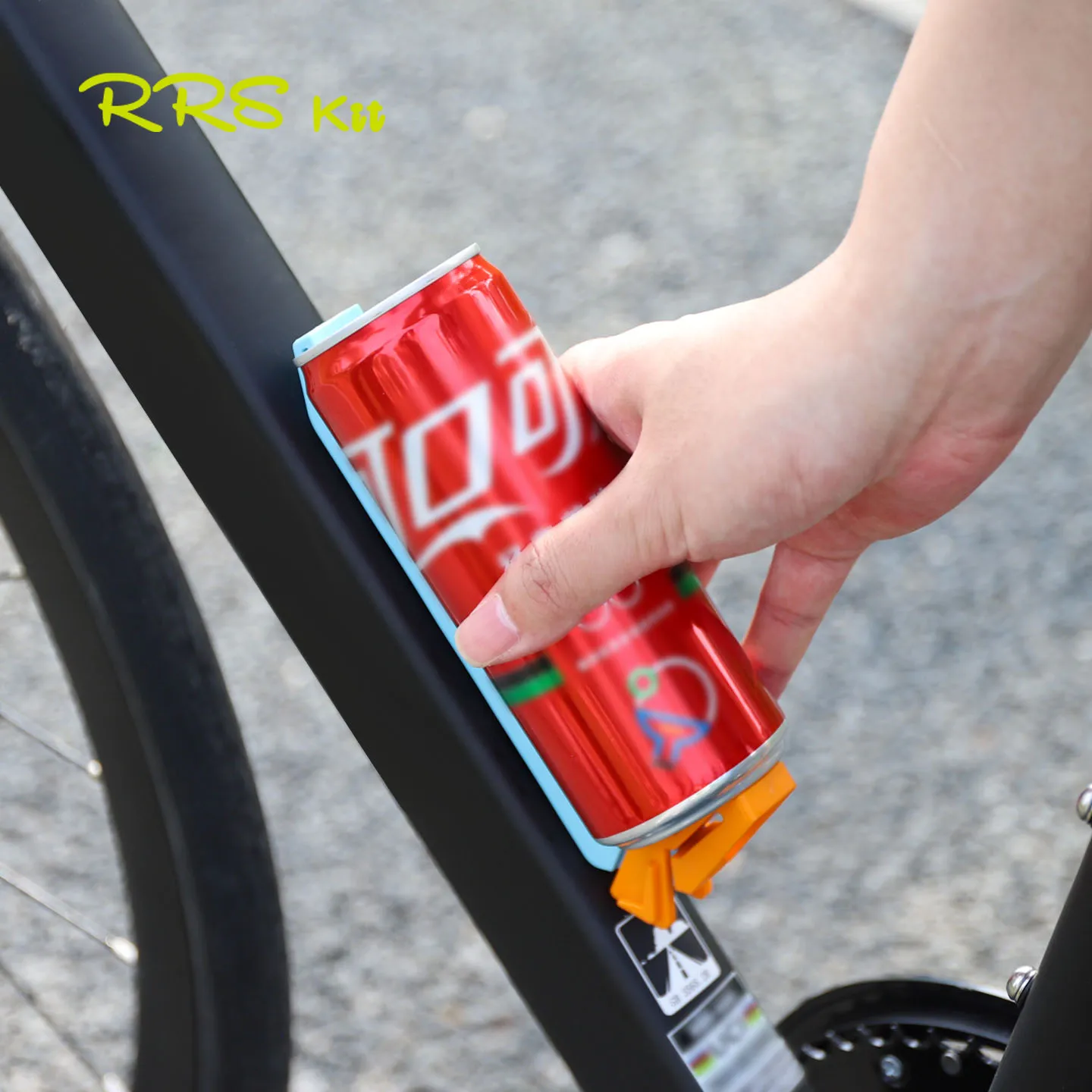 RRSkit Urltra-Light-portabebés para bicicleta, Compatible con latas de 330mL, soporte para latas de bebidas para bicicleta de montaña y carretera