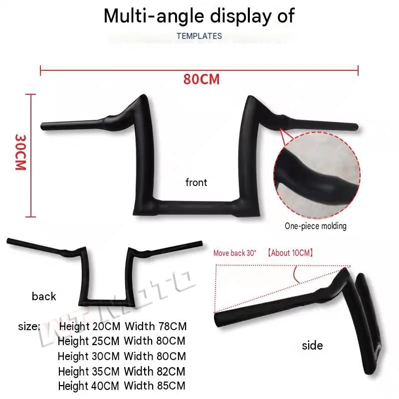 KOVE 625V V625 Motorcycle Mod Heightened Steering Handlebar Direction Bar Modification Accessories