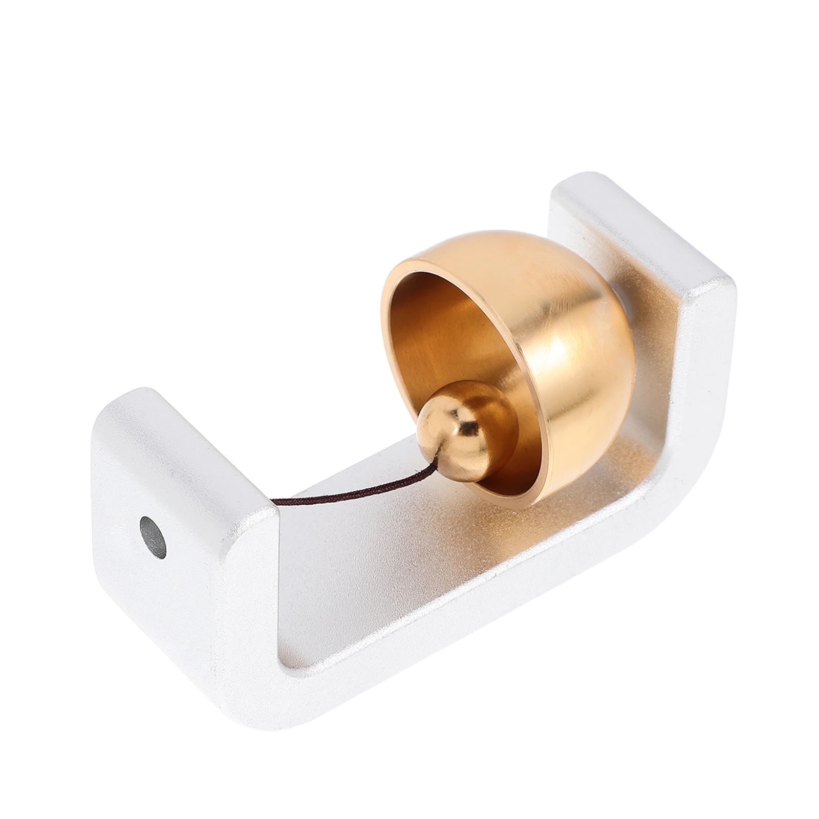 

Magnetic Doorbell Brass Bell for Home Shop Entry Silver Tone Retro Small Magnetic Doorbell Chime Door Open Alert