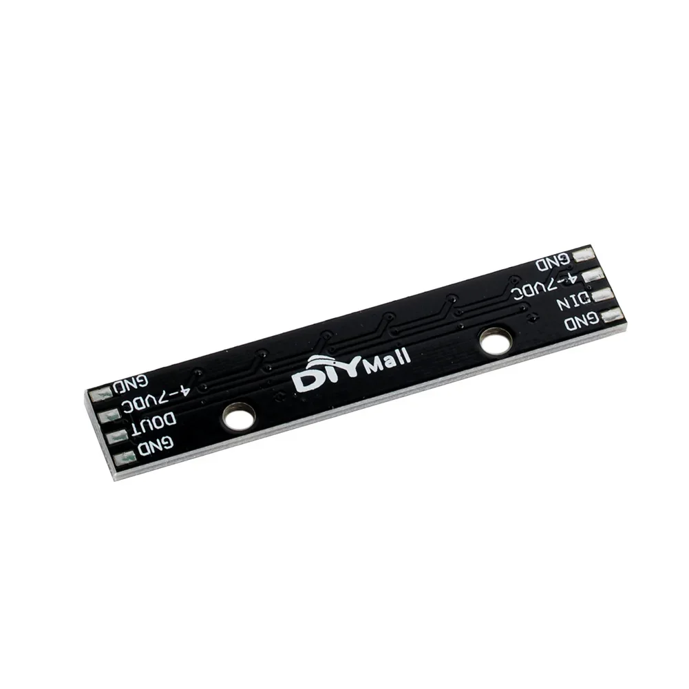 Imagem -03 - Conselho de Desenvolvimento Led Strip 8bits Canal Built-in Full Color Driven Ws2812 5050 Rgb Faça Você Mesmo Driver Board