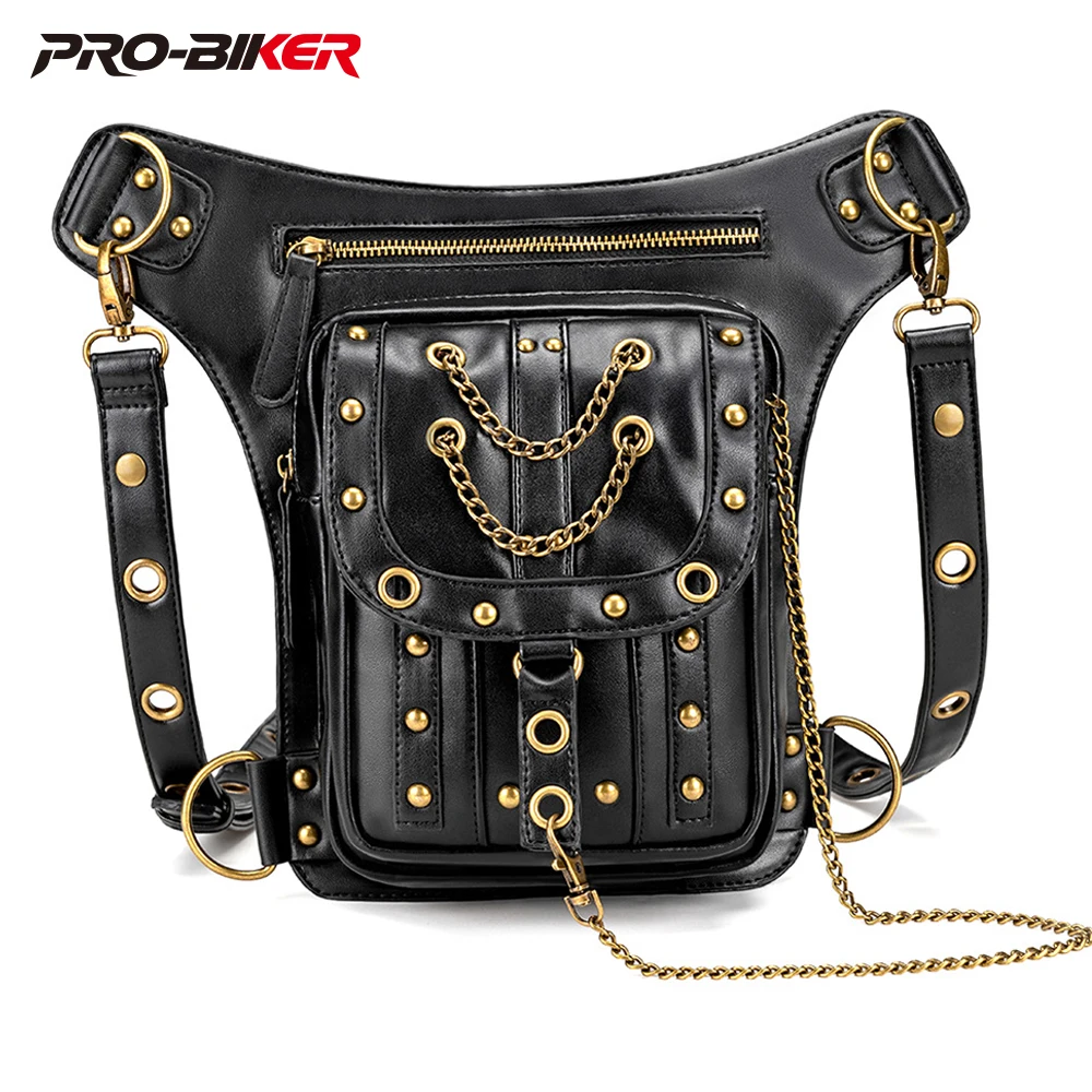 

Mochila Moto Waterproof Motorcycle Chain Bag Wear Resistant Motorcycle Crossbodybag Women Large Convenient Riding Sacoche Moto