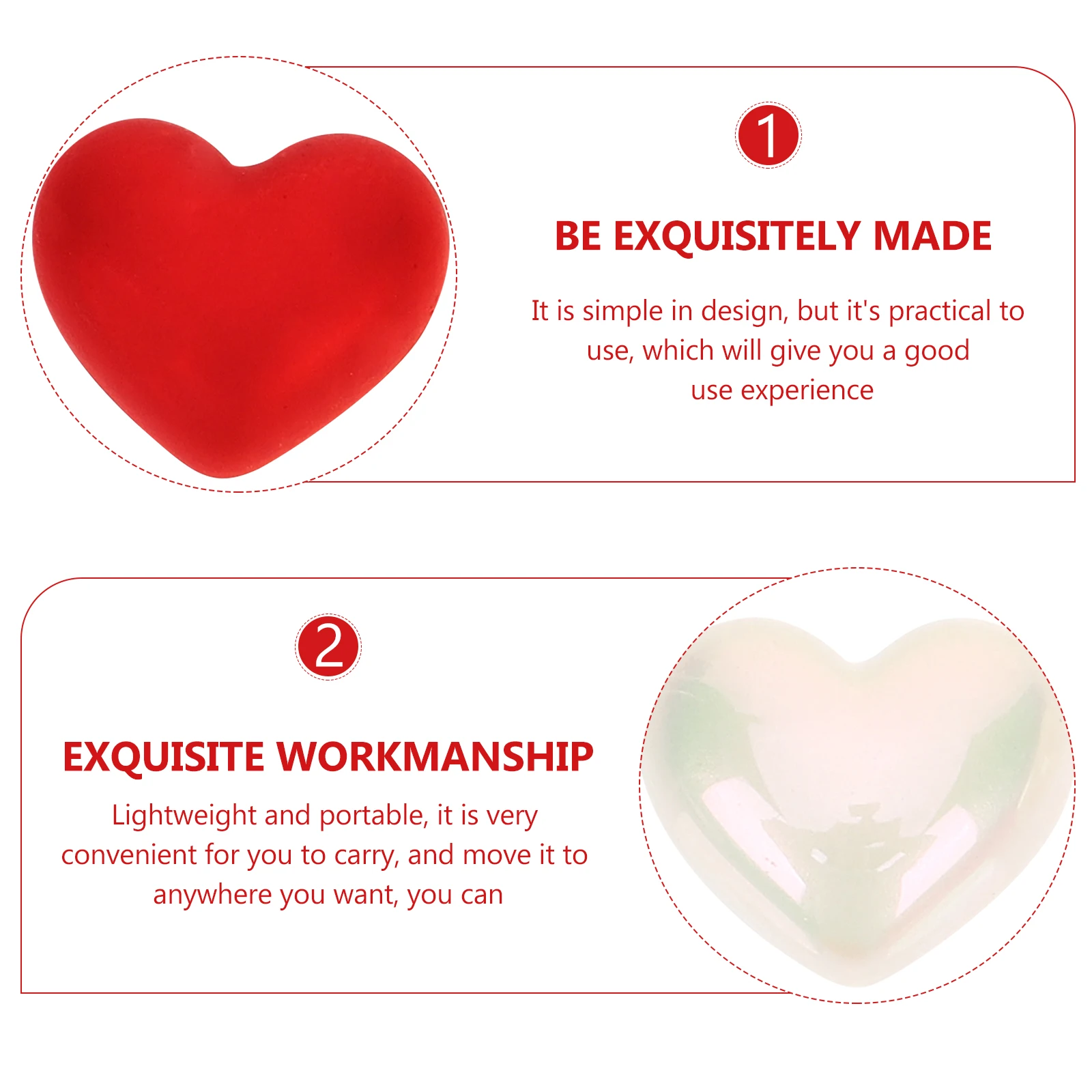 20 шт., жемчужное украшение на день Святого Валентина, наполнитель для вазы в форме сердца, сделай сам, ювелирный декор, пластиковые бусины, свадьба, день рождения, юбилей