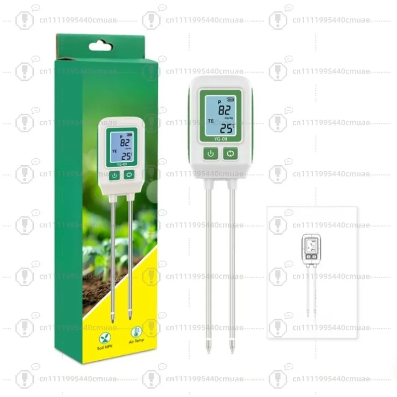 3 In 1 Digital LCD Soil Tester Dual Probe High Precision