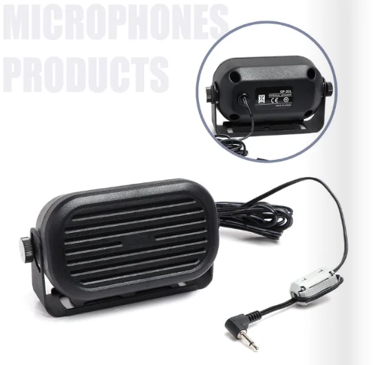 

SP-35L External Speaker for ICOM Walkie Talkies IC-2730A IC-7100 IC-7300 IC-9700 IC-V3500 ID-5100A IC-V8000 V8000 Mobile Radios