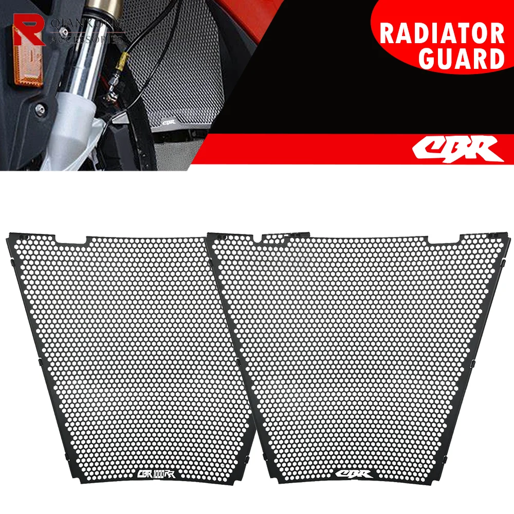

Motorcycle aluminium Radiator Guard Protection Cooler Grill Cover For HONDA CBR1000RR CBR 1000RR / SP 2017-2018-2019 Accessories