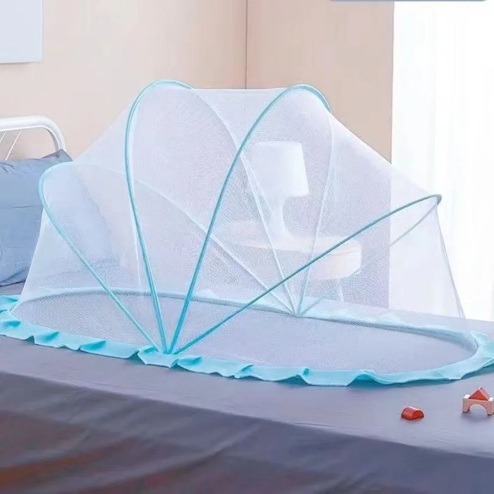 Practical Foldable Bed Mosquito Net Baby Accessories Plastics Baby Canopy Yurt Undecided Sunshade Mosquito Cover