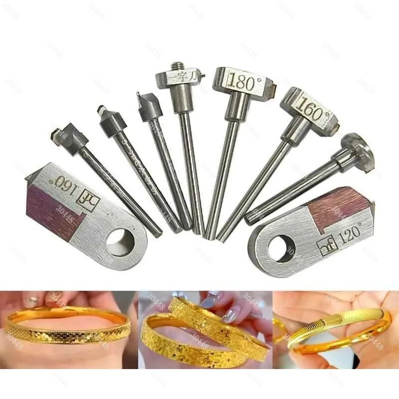 CVD Diamond Fly Cutter Jewelry Faceting CNC Engraving Bit Gold Silver Mirror Finish Chamfering Ice Crack Texture