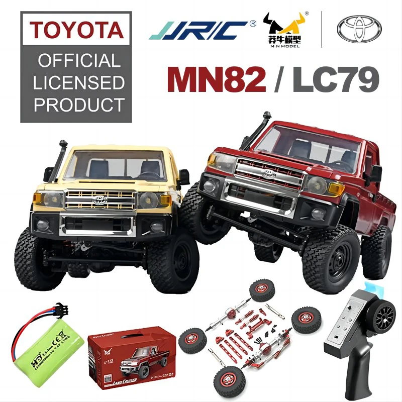 1:12 Rc Car Mn Model Mn82 Retro Full-scale Simulation Lc79 RTR 2.4g 4WD 280 Motor Remote Control Pickup RC Truck Model Car Toys