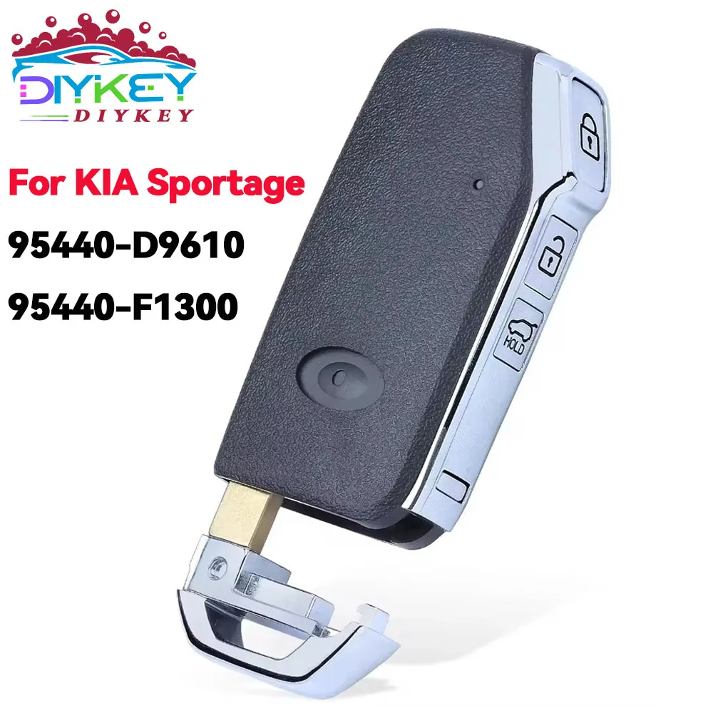 DIYKEY 3 Buttons P/N: 95440-D9610 95440-F1300 Smart Key Fob For KIA Sportage 2019 2020 2021 2022 Keyless FCC ID: FOB-4F23 Remote