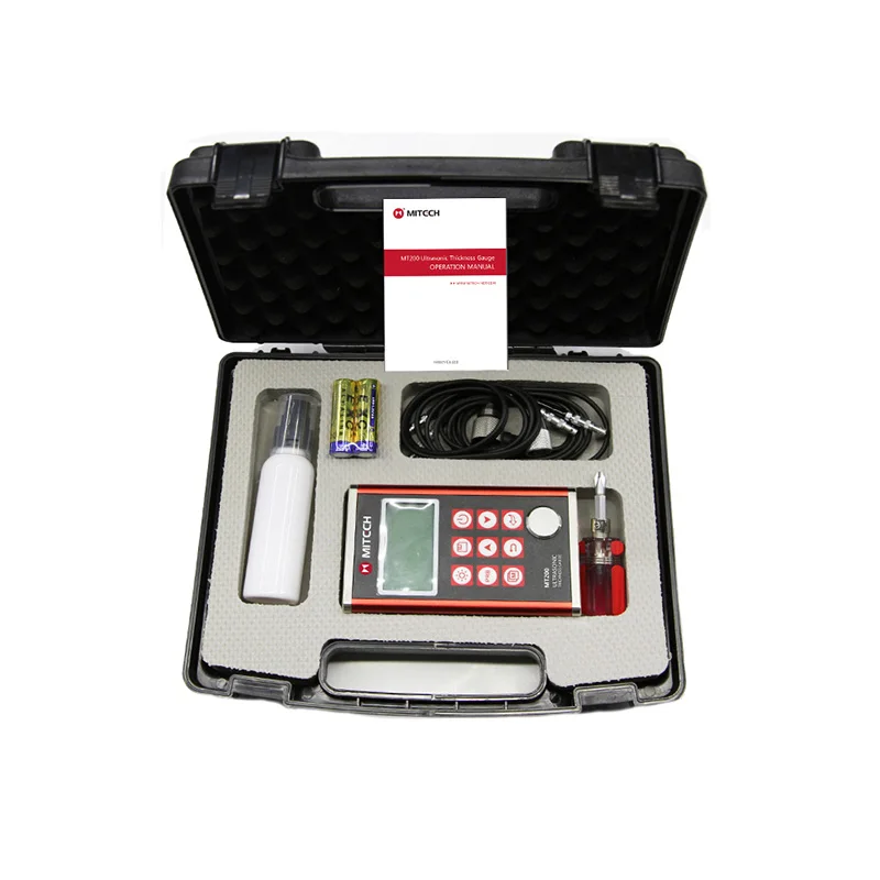 MT200 Ultrasonic Thickness Gauge Measurement Range 0.75~300mm in steel