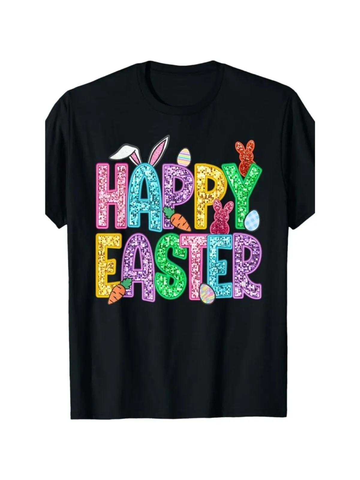 

Easter Chic Retro Style T-Shirt for Women