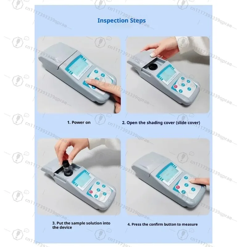ZD‑2A ZD‑10A ZD‑1001 Handheld Turbidimeter 0~200NTU 90° Scattered Light 0.1 Accuracy Water Turbidity Detecto