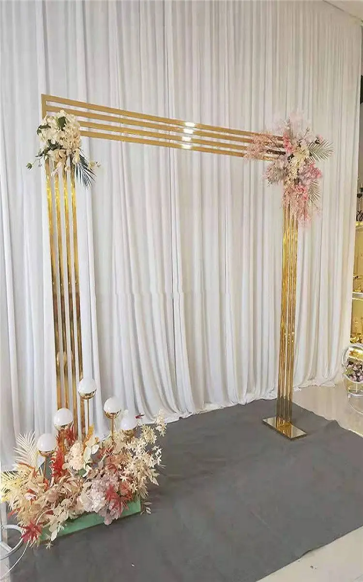 

Outdoor Lawn Wedding Grand Event Welcome Door Big Frame Flower Arch Indoor Home Birthday Baptism Party Backdrop Decoration