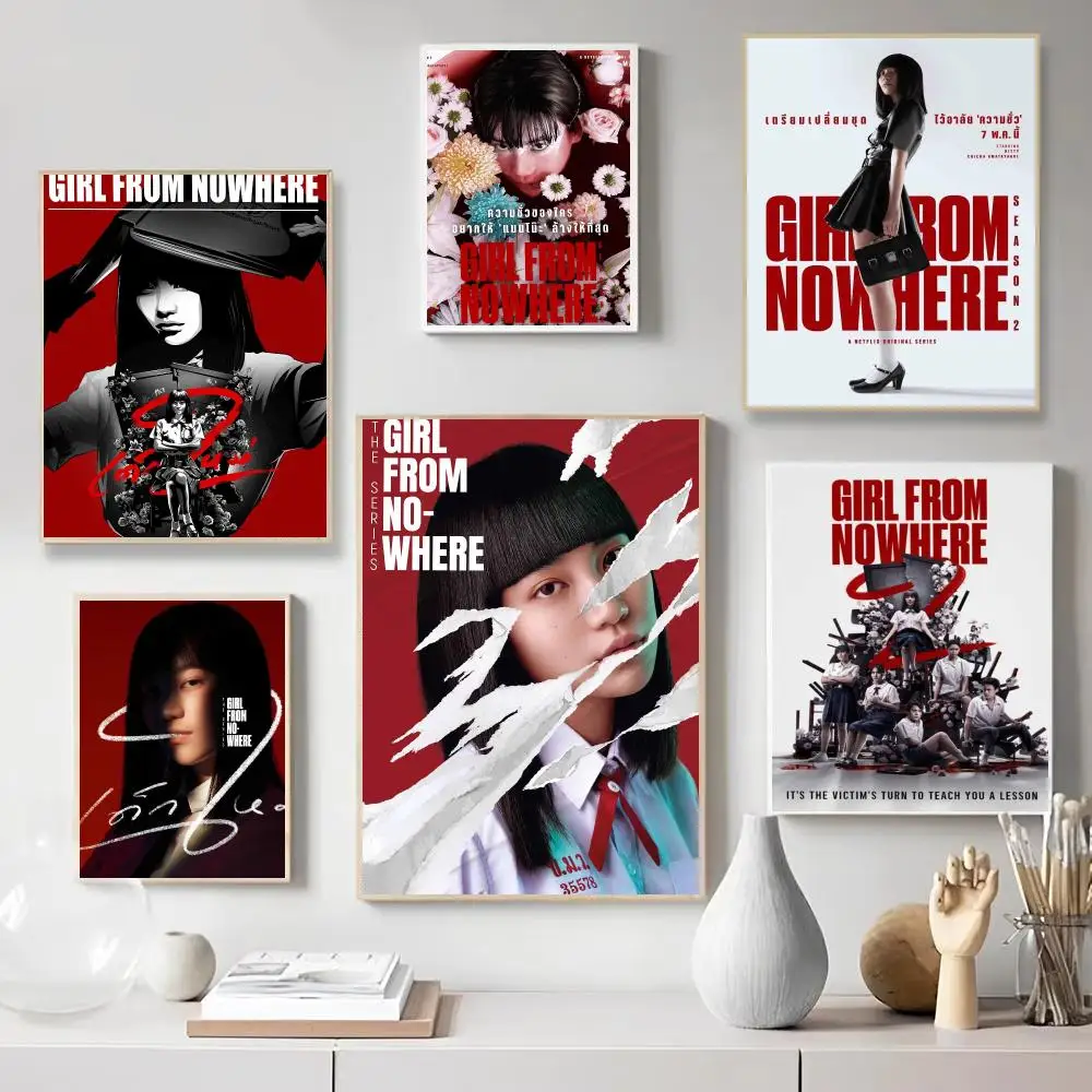 Thriller Series G-Girl From Nowhere Poster Wall Art Print Poster for Bedroom Living Room Home Decor Gift Artwork