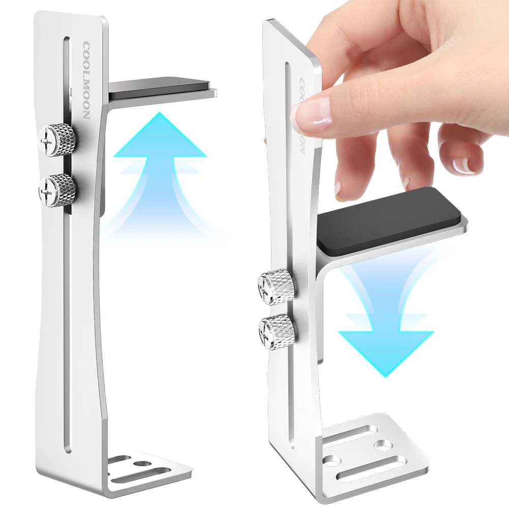 

Computer Graphics Card Holder Wear Resist Graphics Card Support Frame Rust Proof Video Card Support Rack for GPU Fan Position