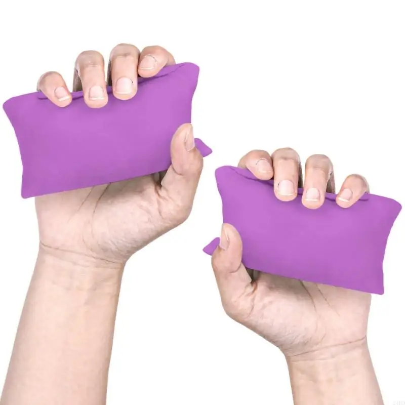 2Pcs Miniature Handheld Hand Grip Strengthener Pillow Washable Microfiber Comfortable Grip Trainer For Home Travel Use 24BD