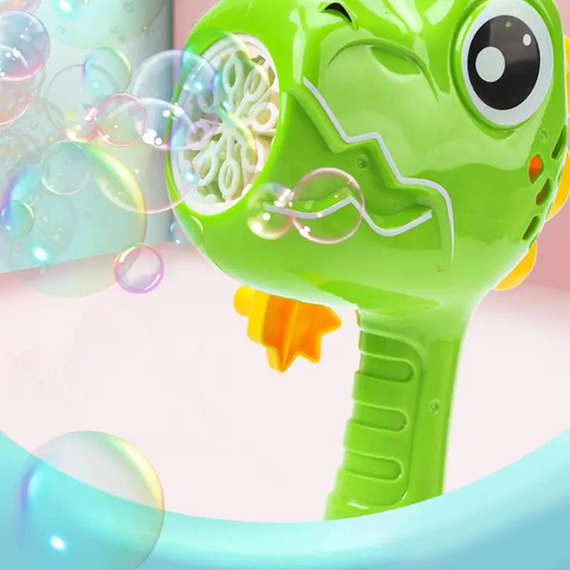 Handmatige Bubble Maker Meerdere Gaten Blazen Speelgoed Bubble Maker Cartoon Ontwerp Bubble Toverstaf Met Oplossing Zomer Speelgoed Voor Kinderen Voor