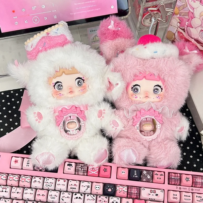 Bonita caja ciega de muñeca con pegamento colaborativo Nommi Amarlilis, serie Sweet Heart, juguetes coleccionables, regalos de cumpleaños, caja ciega de cara de vinilo