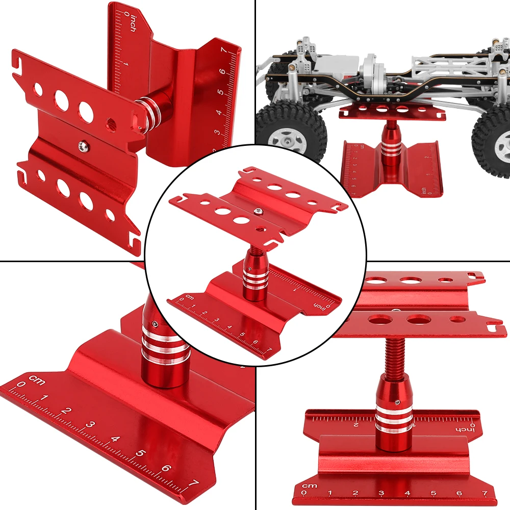 Ferramenta para carros rc, plataforma de montagem de suporte de trabalho, rotação de 360 graus, estação de reparo para 1/8 1/10 1/18 1/24 buggy crawler car