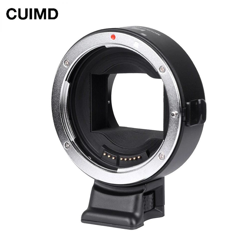 

EF-NEX IV Lens Mount Adapter Ring AF Auto Focus CDAF PDAF USB Upgrade for Canon Sony w/USB CDAF PDAF Switch