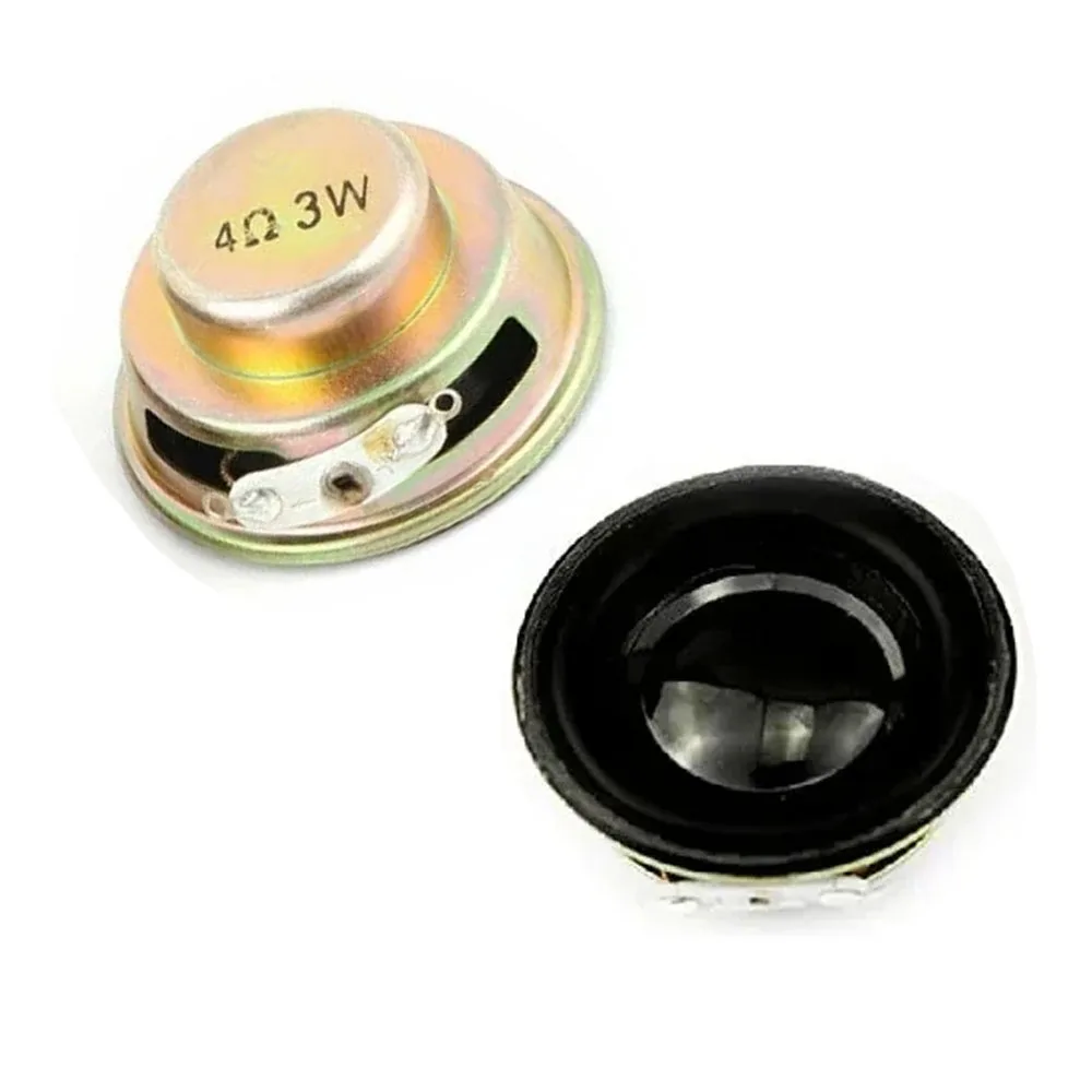 1-10PCS 3W 4R Mini Speaker Horn Diameter 40MM 3Watt 4ohm  Amplifier Rubber Gasket Loudspeaker Trumpet Speaker For Arduino