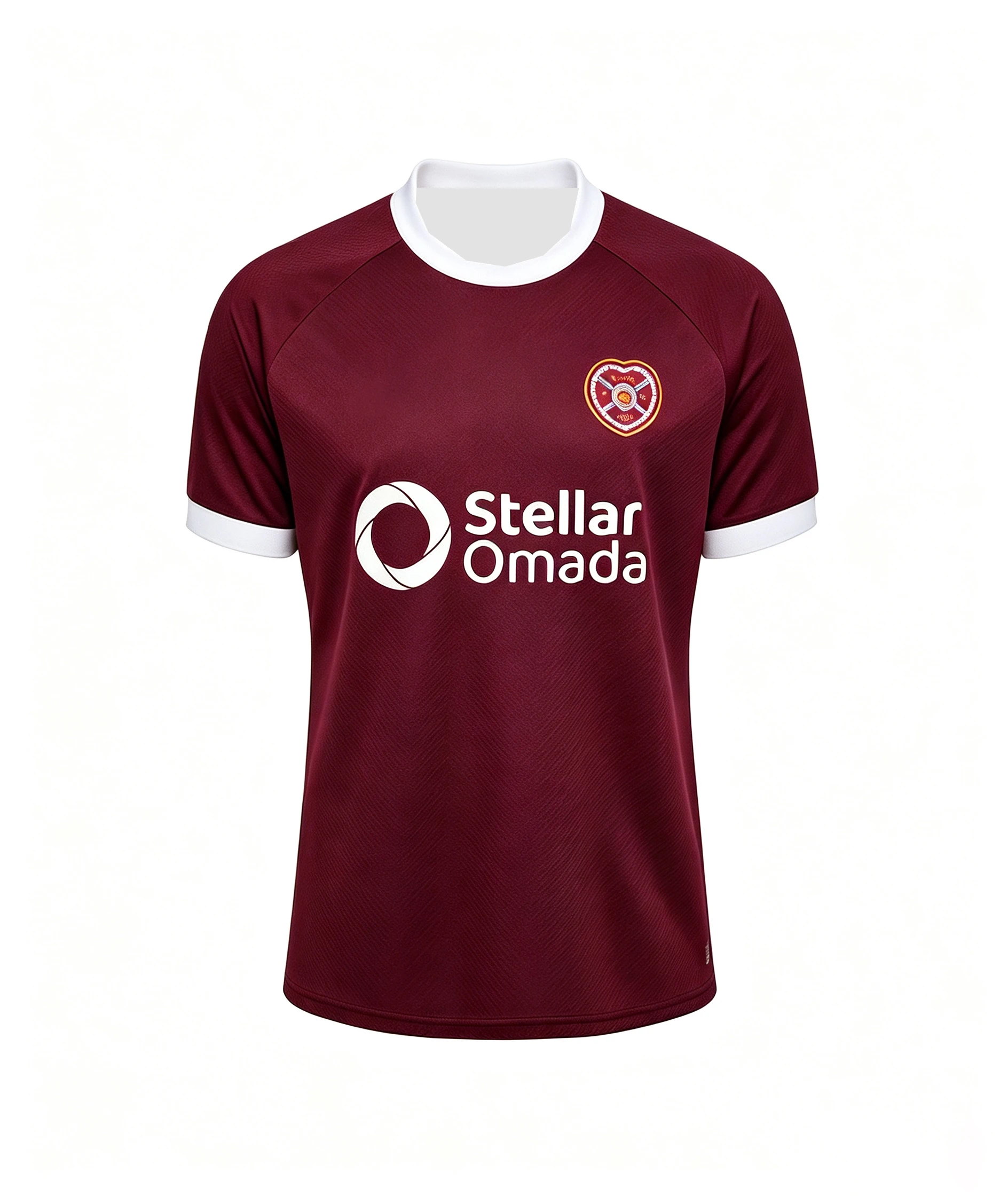 2026 Heart of Midlothian 3D-Druck Fußballtrikot Herren Sommer Schnelltrocknend Kurzarm T-Shirt Familien-Partnerlook – Detail 4