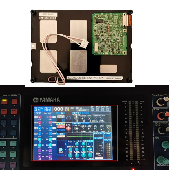 Nieuwe Originele Display Voor Yamaha Ls9 Motief XS8 Serie Synthesizer Digitale Mengpanelen Lcd-scherm Panel