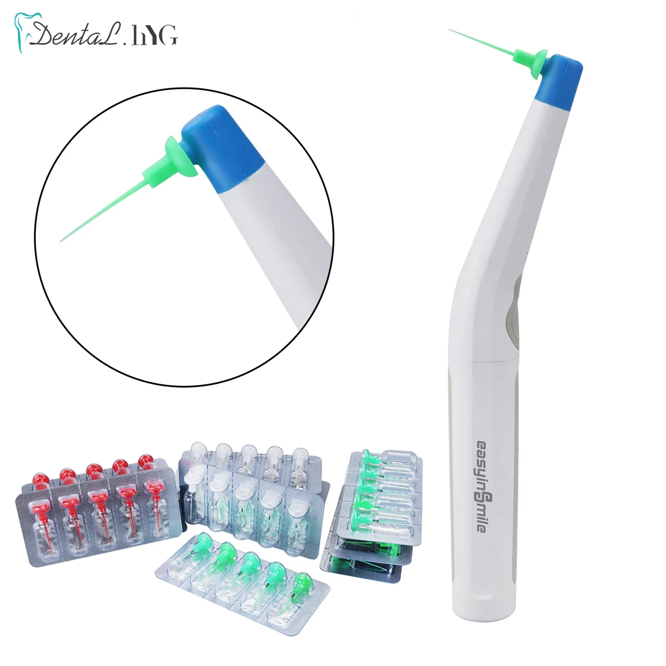 

Root Canal Sonic Irrigator Activator LED With 60 Pcs Tips Endo Files For Endodontic Cleaning Irrigating New Dentistry Equipment