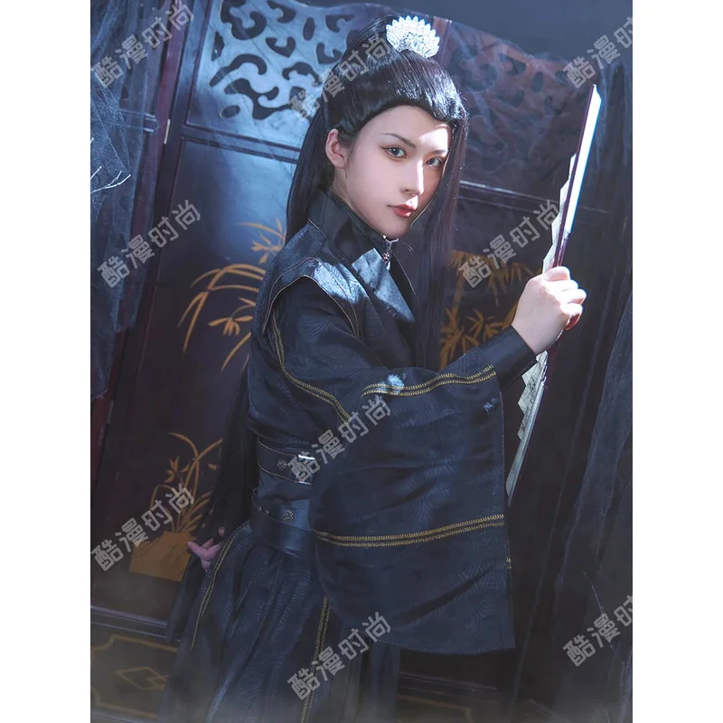 DY20Ming Yi Kostum Cosplay Wanita Ver Anime Tian Guan Ci Fu Versi Manga Cosplay Heaven Official's Bless He Xuan Wig Cosplay S