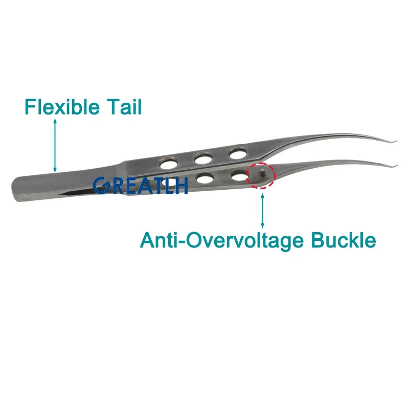 Colibri Forceps Stainless Steel Colibri Beaked Toothed Forceps Eyelid Forceps Ophthalmic Surgical Instrument