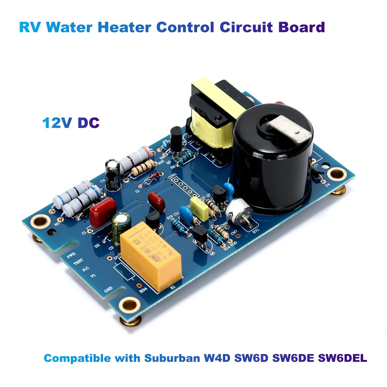 

RV Water Heater Control Circuit Board 12V DC Replacement 520871 520814 520820 Compatible with Suburban W4D SW6D SW6DE SW6DEL